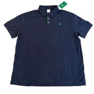 Flint Park Navy Blue Short‎ Sleeve Match Polo Mens XL NWT Golf/Tennis/Pickleball